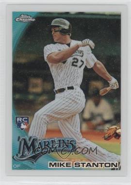 2010 Topps Chrome - [Base] - Wrapper Redemption Refractor #190 - Mike Stanton