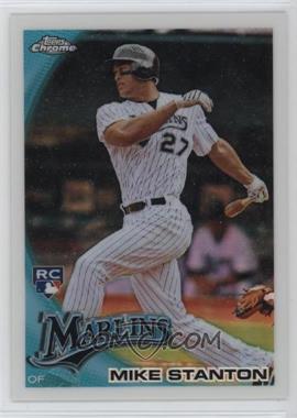 2010 Topps Chrome - [Base] - Wrapper Redemption Refractor #190 - Mike Stanton