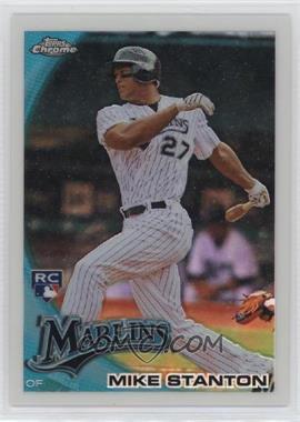 2010 Topps Chrome - [Base] - Wrapper Redemption Refractor #190 - Mike Stanton