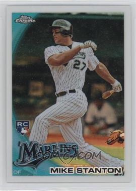 2010 Topps Chrome - [Base] - Wrapper Redemption Refractor #190 - Mike Stanton