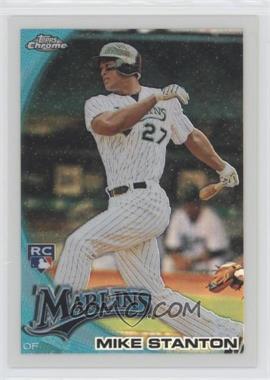 2010 Topps Chrome - [Base] - Wrapper Redemption Refractor #190 - Mike Stanton