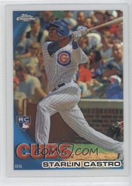 2010 Topps Chrome - [Base] - Wrapper Redemption Refractor #195 - Starlin Castro