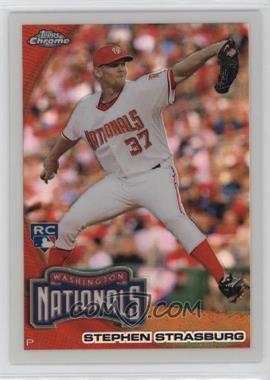 2010 Topps Chrome - [Base] - Wrapper Redemption Refractor #212 - Stephen Strasburg