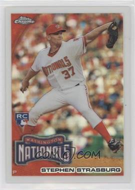 2010 Topps Chrome - [Base] - Wrapper Redemption Refractor #212 - Stephen Strasburg