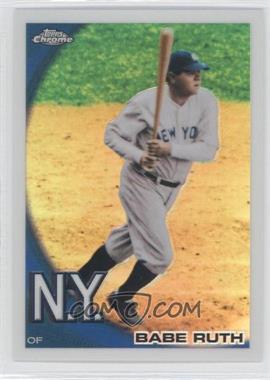 2010 Topps Chrome - [Base] - Wrapper Redemption Refractor #222 - Babe Ruth