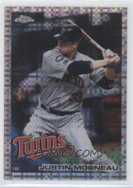 2010 Topps Chrome - [Base] - X-Fractor #112 - Justin Morneau