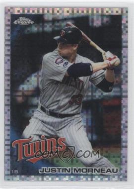 2010 Topps Chrome - [Base] - X-Fractor #112 - Justin Morneau