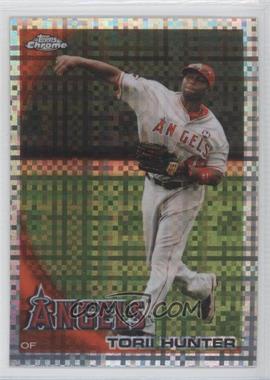 2010 Topps Chrome - [Base] - X-Fractor #115 - Torii Hunter