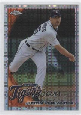 2010 Topps Chrome - [Base] - X-Fractor #134 - Justin Verlander