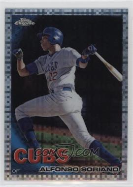 2010 Topps Chrome - [Base] - X-Fractor #136 - Alfonso Soriano