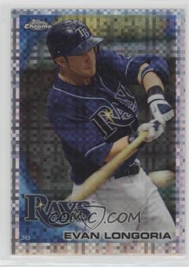 2010 Topps Chrome - [Base] - X-Fractor #141 - Evan Longoria