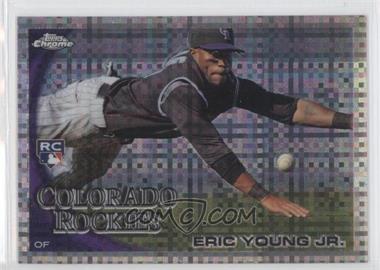 2010 Topps Chrome - [Base] - X-Fractor #171 - Eric Young Jr.