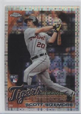 2010 Topps Chrome - [Base] - X-Fractor #175 - Scott Sizemore