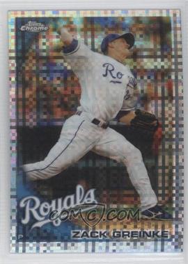 2010 Topps Chrome - [Base] - X-Fractor #18 - Zack Greinke