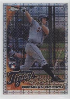 2010 Topps Chrome - [Base] - X-Fractor #182 - Brennan Boesch