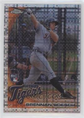 2010 Topps Chrome - [Base] - X-Fractor #182 - Brennan Boesch