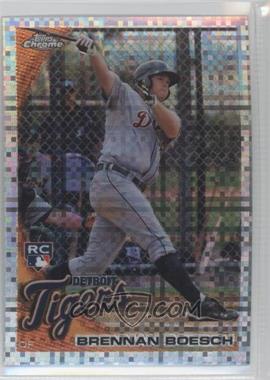 2010 Topps Chrome - [Base] - X-Fractor #182 - Brennan Boesch