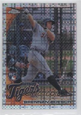 2010 Topps Chrome - [Base] - X-Fractor #182 - Brennan Boesch