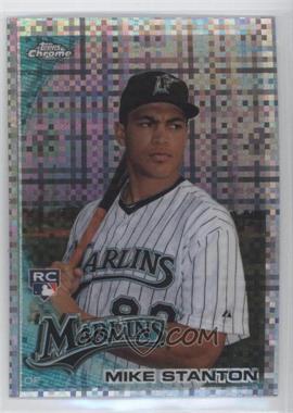 2010 Topps Chrome - [Base] - X-Fractor #190 - Giancarlo Stanton (Called Mike on Card)