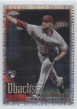 2010 Topps Chrome - [Base] - X-Fractor #194 - Cesar Valdez