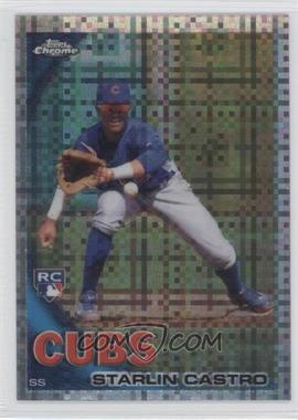 2010 Topps Chrome - [Base] - X-Fractor #195 - Starlin Castro