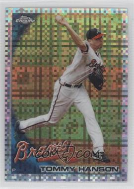 2010 Topps Chrome - [Base] - X-Fractor #8 - Tommy Hanson