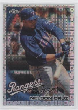 2010 Topps Chrome - [Base] - X-Fractor #96 - Nelson Cruz