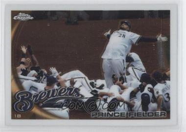 2010 Topps Chrome - [Base] #1 - Prince Fielder