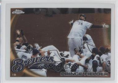 2010 Topps Chrome - [Base] #1 - Prince Fielder