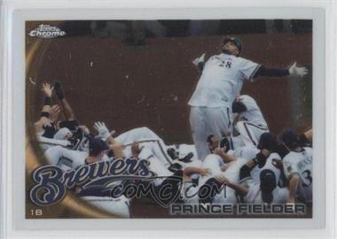 2010 Topps Chrome - [Base] #1 - Prince Fielder