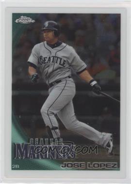 2010 Topps Chrome - [Base] #103 - Jose Lopez [EX to NM]