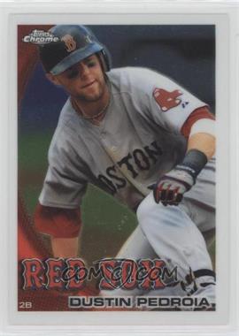 2010 Topps Chrome - [Base] #109.wb - Dustin Pedroia (Pablo Sandoval Back)