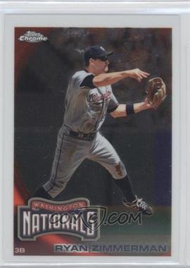 2010 Topps Chrome - [Base] #119 - Ryan Zimmerman