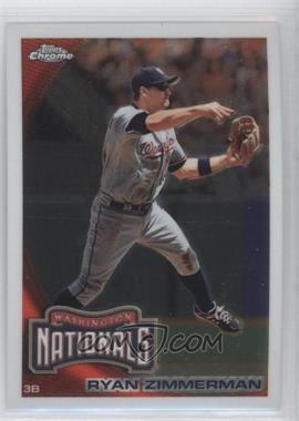 2010 Topps Chrome - [Base] #119 - Ryan Zimmerman