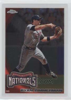 2010 Topps Chrome - [Base] #119 - Ryan Zimmerman