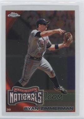 2010 Topps Chrome - [Base] #119 - Ryan Zimmerman