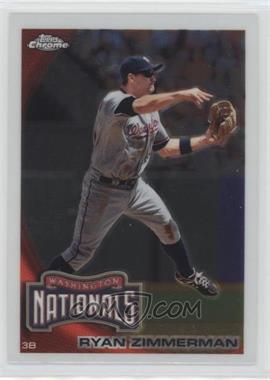 2010 Topps Chrome - [Base] #119 - Ryan Zimmerman