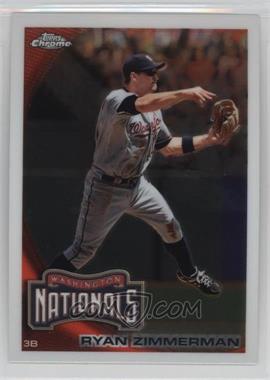 2010 Topps Chrome - [Base] #119 - Ryan Zimmerman