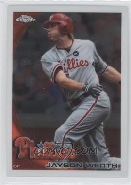 2010 Topps Chrome - [Base] #127 - Jayson Werth