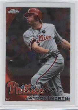 2010 Topps Chrome - [Base] #127 - Jayson Werth