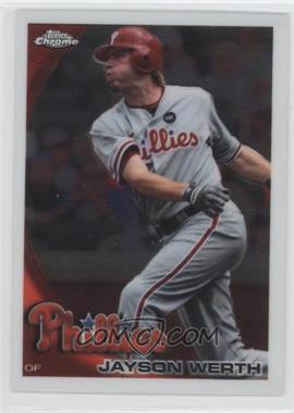 2010 Topps Chrome - [Base] #127 - Jayson Werth