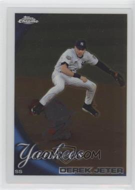 2010 Topps Chrome - [Base] #165 - Derek Jeter [EX to NM]