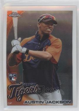 2010 Topps Chrome - [Base] #177 - Austin Jackson