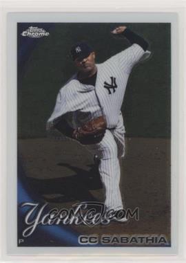 2010 Topps Chrome - [Base] #21 - CC Sabathia