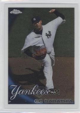 2010 Topps Chrome - [Base] #21 - CC Sabathia