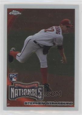 2010 Topps Chrome - [Base] #212 - Stephen Strasburg