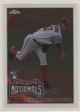 2010 Topps Chrome - [Base] #212 - Stephen Strasburg