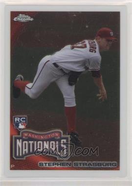 2010 Topps Chrome - [Base] #212 - Stephen Strasburg [EX to NM]