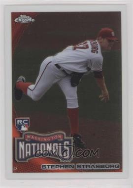 2010 Topps Chrome - [Base] #212 - Stephen Strasburg [EX to NM]