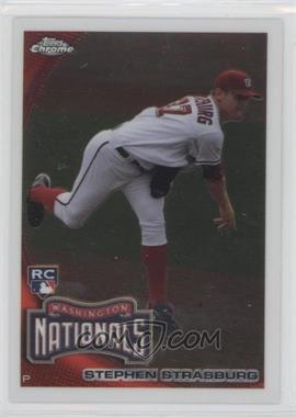 2010 Topps Chrome - [Base] #212 - Stephen Strasburg